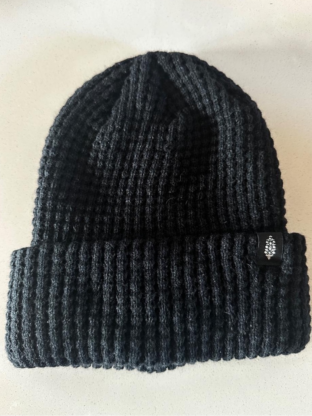 Free People Cool Down Black Beanie NWT